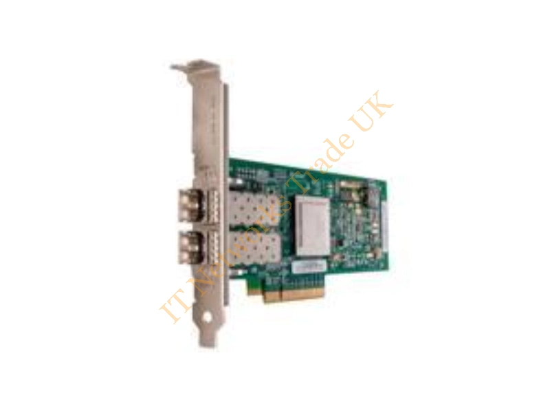 31JR3 Dell QLE2462 4GB PCI-Express X4 Dual Ports Fibre Channel Host Bus Adapter with Standard Bracket Card Only Fiber Channel Controller