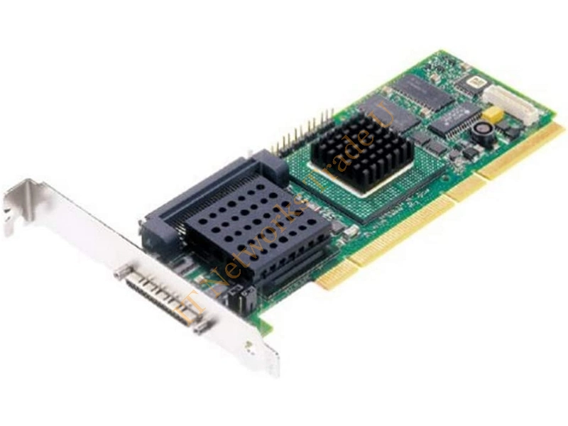 3201064 LSI Logic MegaRAID SCSI 320-1 RAID Controller 64MB ECC SDRAM Up to 320MBps 1 x 68-pin VHDCI External Storage