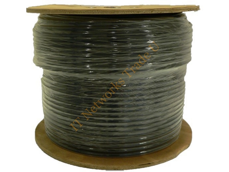 Maximum 32087 250m Black coaxial cable
