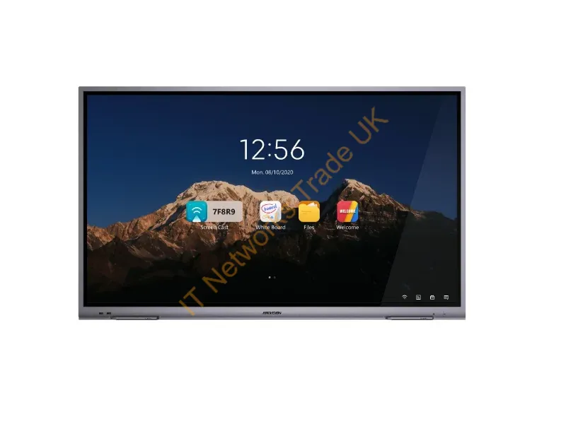 321000248 - Hikvision DS-D5B65RB/C interactive whiteboard 165.1 cm (65") 3840 x 2160 pixels Touchscreen Black HDMI