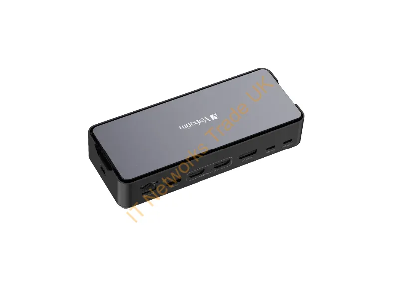 32173 - Verbatim Cds-15S Wired Usb 3.2 Gen 1 (3.1 Gen 1) Type-C Black, Gray