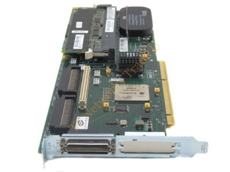322391-001 HP Smart Array 6402 PCI-X 133MHz Ultra320 SCSI RAID Controller Card With 128MB Cache Storage
