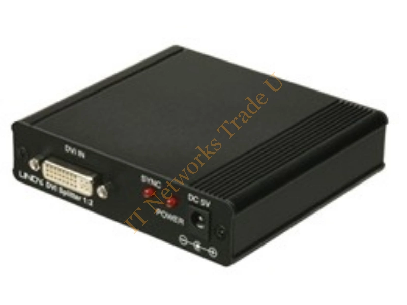 32447 - Lindy DVI Video Splitter, 2 Port Monitor Accessory