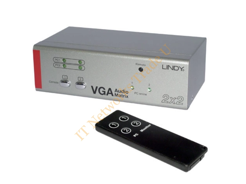 32577 - Lindy 32577 VGA video splitter Monitor Accessory