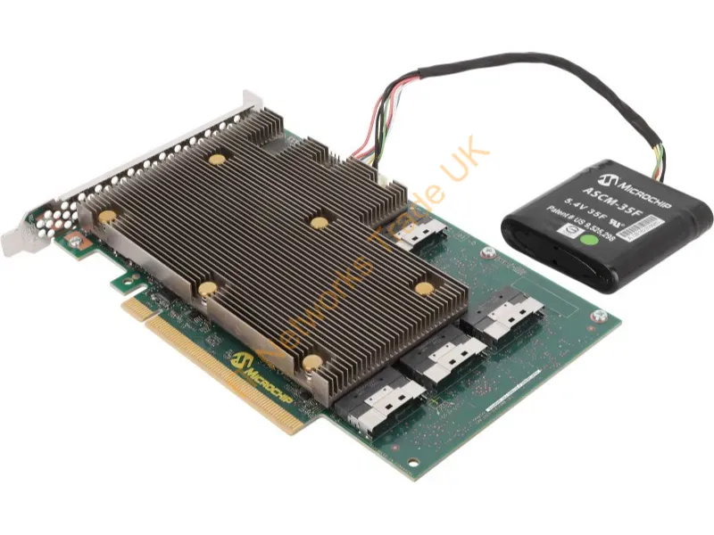 3258UPC32IX2S - Microchip Technology Smartraid 3258Up-32I/E Raid Controller Pci Express X16 4.0 24 Gbit/S