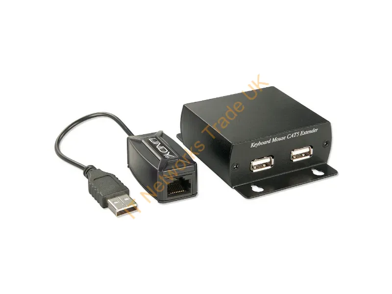 Lindy 32686 Black console extender Accessory