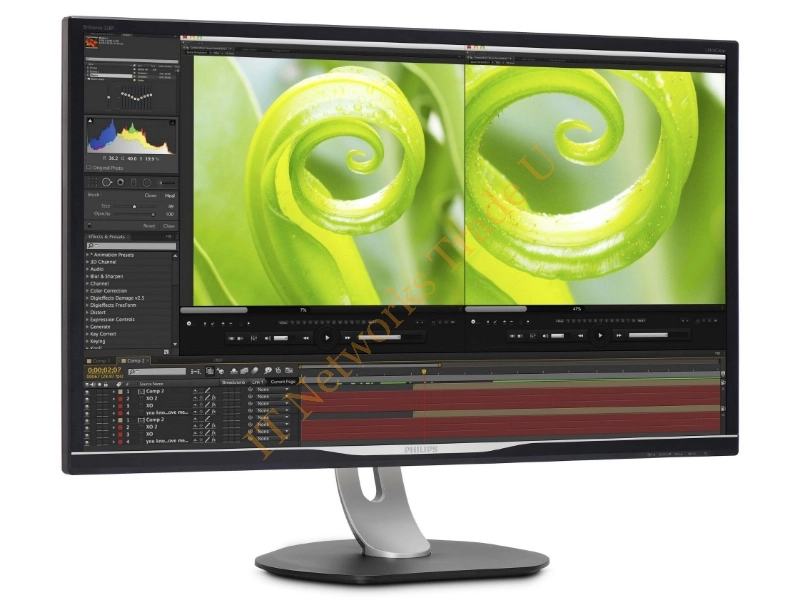 328P6VJEB/00 - Philips Brilliance 4K LCD monitor with Ultra Wide-Color 328P6VJEB/00
