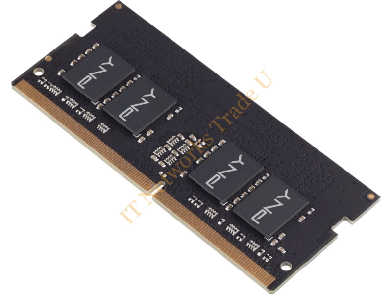 32957Y PNY 4GB DDR3-1066MHz PC3-8500 non-ECC Unbuffered CL7 204-Pin SoDimm Dual Rank Memory Module Laptop Memory