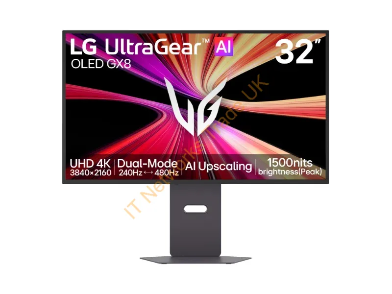 32GX870B-B.AEK - LG UltraGear 32GX870B-B 31.5 4K Ultra HD OLED 240Hz 0.03ms