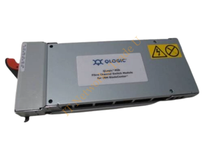 32R1908 IBM Qlogic 4GB 10-Port Fibre Channel SAN Switch Module Networking Accessory