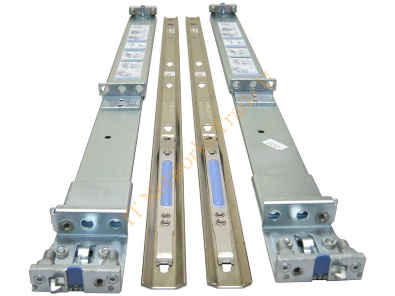 330-6301 Dell Slim Ready Static Universal 2-Post /4-Post Mounting Rail for PowerEdge R210 Server Server Accessory