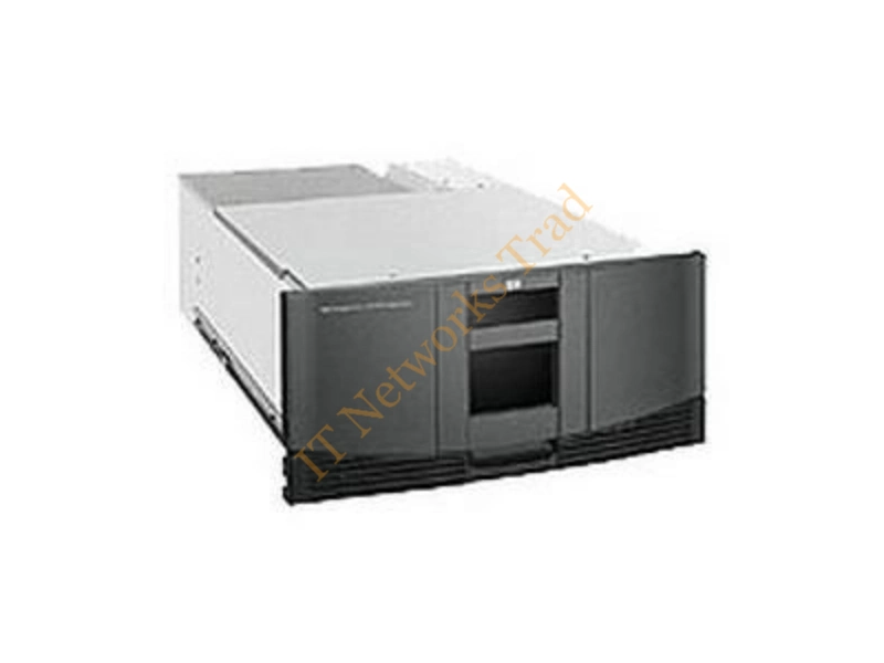 330731-B23 HP MSL6030 2 x Ultrium 460 Low Voltage Differential SCSI Rack-Mount Library Tape Drive Storage