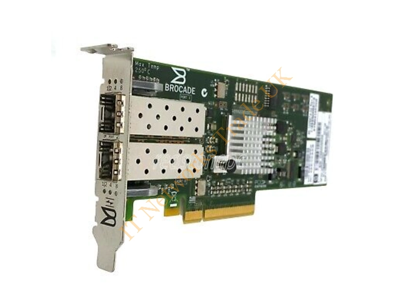 331-0238 Dell Brocade 825 Dual Port Fibre Channel 8Gb/s PCI Express 2.0 x8 Host Bus Adapter Fiber Channel Controller