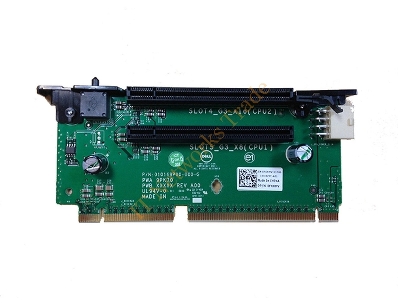 331-4440 Dell 2X8 Slots Riser Card For PowerEdge R720 Server Accessory