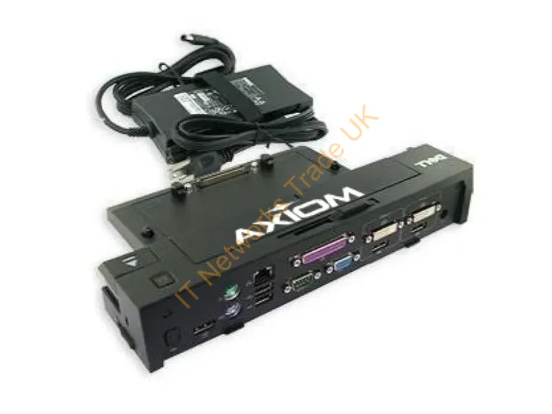 331-6304-AX - Axiom 331-6304-Ax Laptop Dock/Port Replicator Black