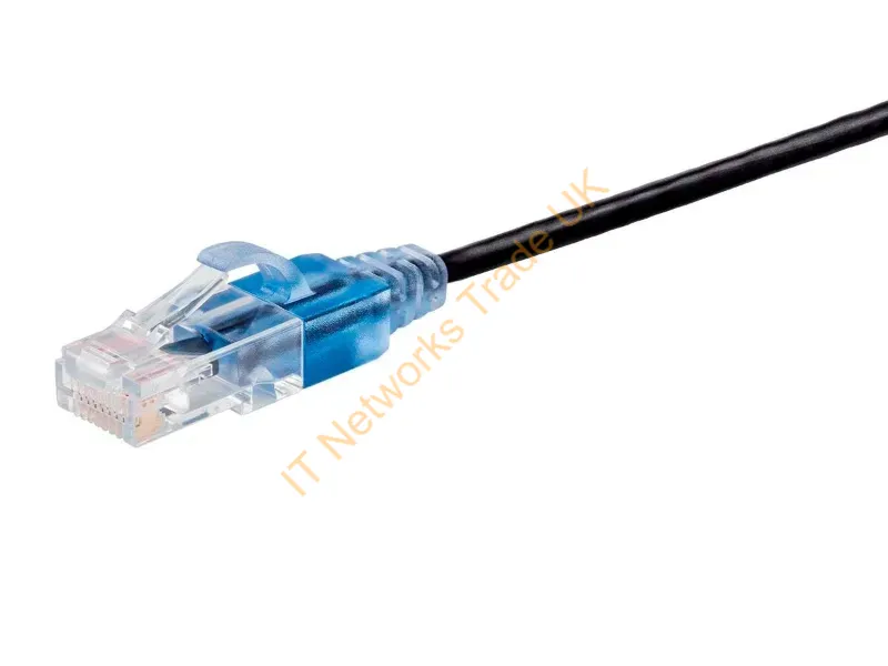 33247 - Monoprice 33247 Networking Cable Black 598.4" (15.2 M) Cat6A U/Utp (Utp)