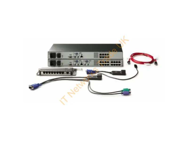 336044-B21 HP 8-Port KVM CAT5 Server Console Network Switch