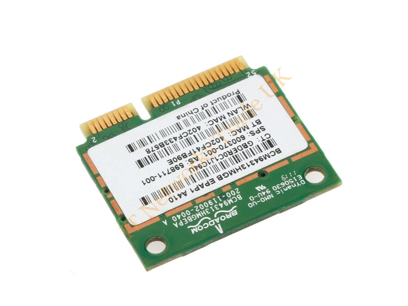 336130-001 HP Mini PCI Broadcom WiFi 802.11a/b/g Wireless Lan (WLAN) Network Interface Card for N6220 Wireless LAN Card