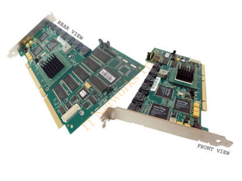 337068-003 HP 4-Channel SATA PCI-X 64MB RAID Controller