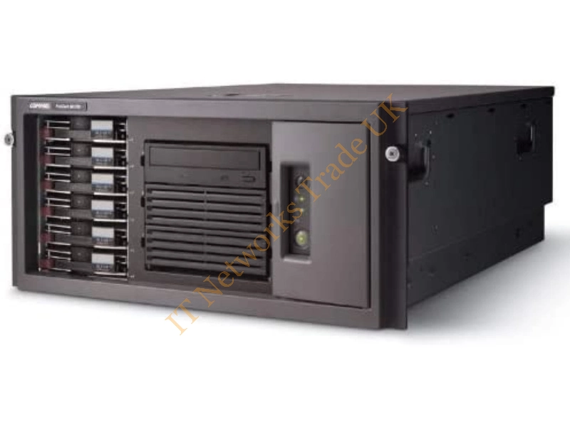 339317-001 HP ProLiant ML370 G3 Intel -Xeon 3.06GHz CPU 1GB DDR SDRAM RageXL 8MB 110/220V AC 500-Watts Power Supply 5U Rack-Mountable Server System