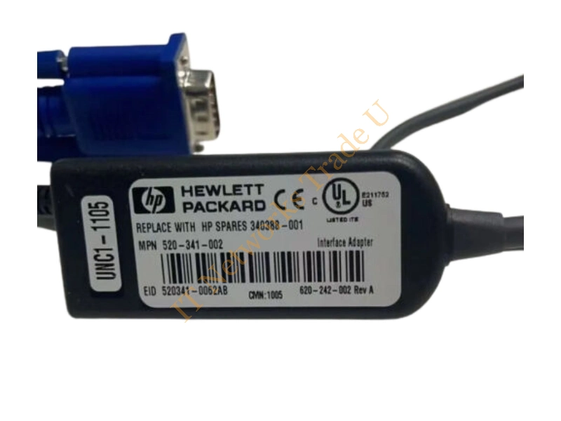 340388-001 HP USB to KVM Interface Adapter KVM Cable