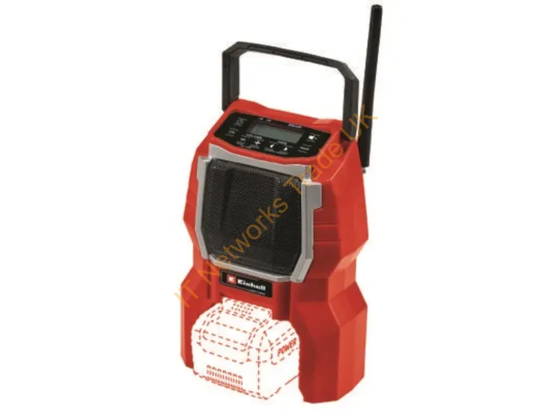 3408017 - Einhell TC-RA 18 Li BT Portable Digital Black, Red
