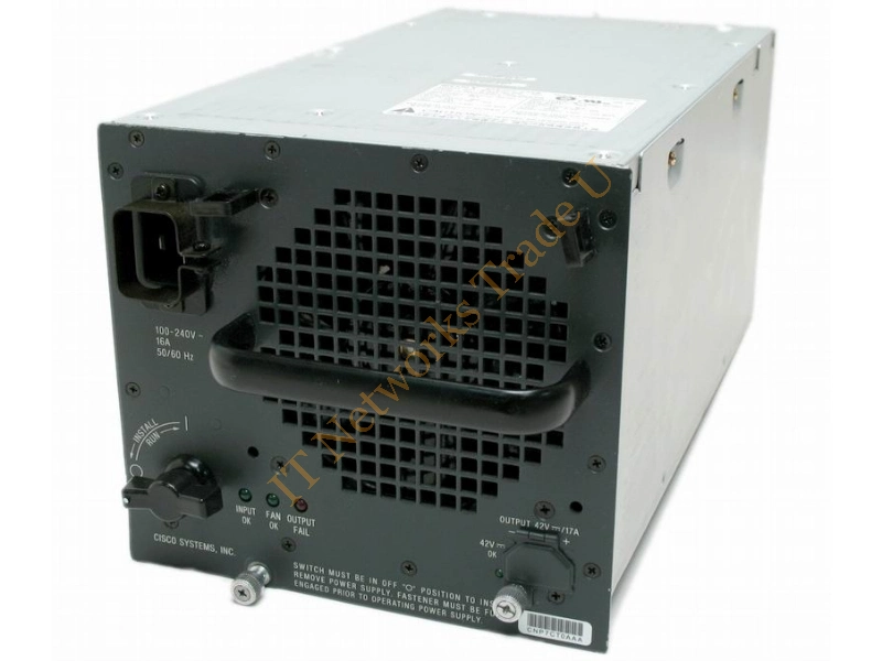 341-0083-03 Cisco 4200-Watts Dual Input AC Power Supply for Catalyst 4500 / 4500E