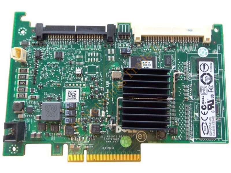 341-9145 Dell Perc 6i PCI-Express RAID Controller Graphic Card Accessories