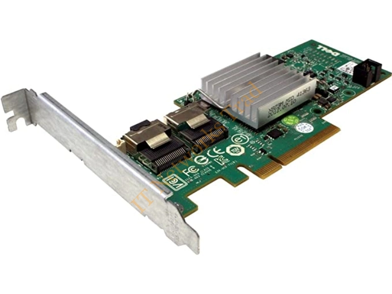 342-0599 Dell PERC H200 6GB PCI-Express SAS RAID Controller Card Only