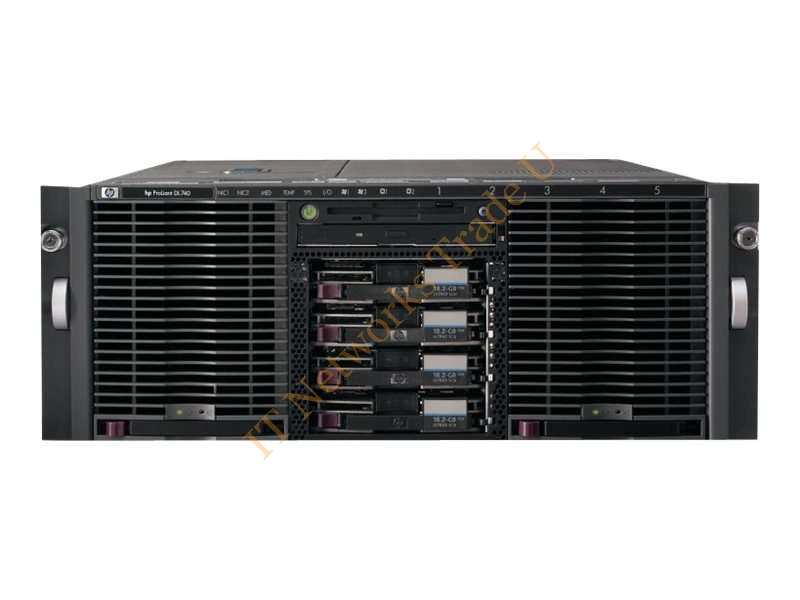 348447-B21 HP ProLiant DL740 G1 4p Xeon Mp 2.2GHz 2GB Ram Ultra-160 SCSI 24x CD-ROM Fdd Gigabit Ethernet Ilo 4u Rack Server Server System