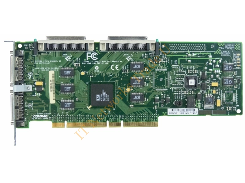 348759-001 HP / Compaq 2 Channel SCSI Controller RAID Controller