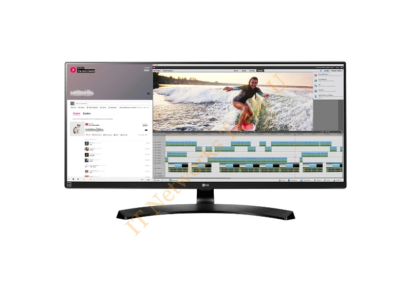 34UM88C - LG 34UM88C 34" Ultra-Wide Quad HD LED Flat Black computer monitor LED display