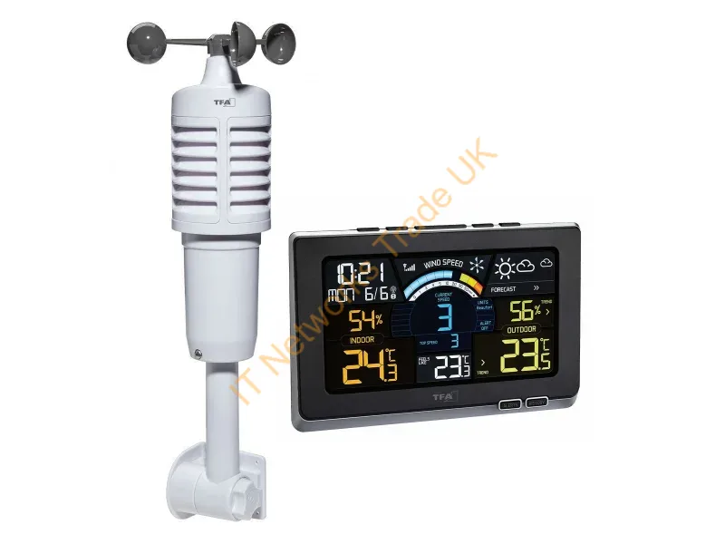 35.1140.01 - TFA-Dostmann Spring Breeze Black Battery