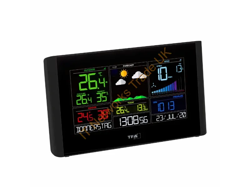35.8001.01 - TFA-Dostmann View Breeze Black AC/Battery