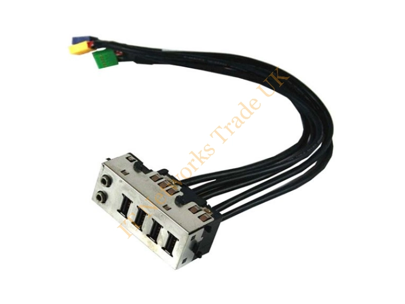 351166-001 HP Front Cable Port Assembly for xw6400 Workstation Workstation Accessory