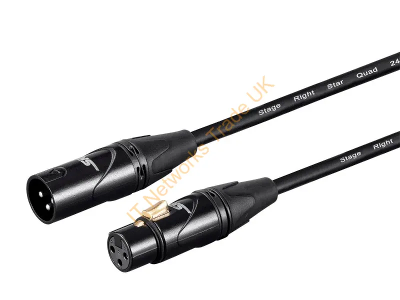 35323 - Monoprice 35323 Audio Cable 1200" (30.5 M) Xlr Black