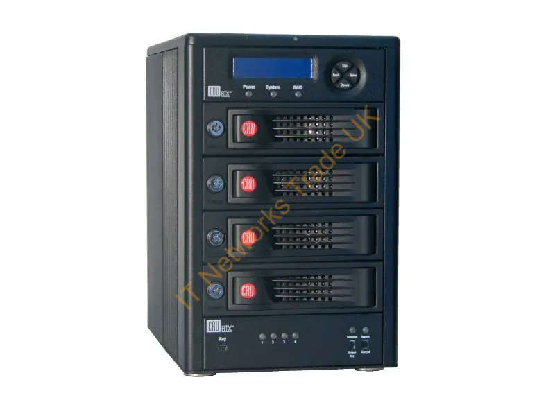 35450-3138-2400 - Cru Rtx Secure 410-3Qr Hdd Enclosure Black 3.5"