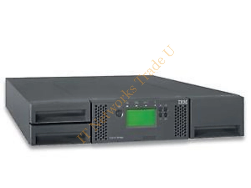 3573-L2U IBM System Storage TS3100 Tape Library Chassis Model L2U 8.8TB/17.6TB Slots 24 Network Storage System