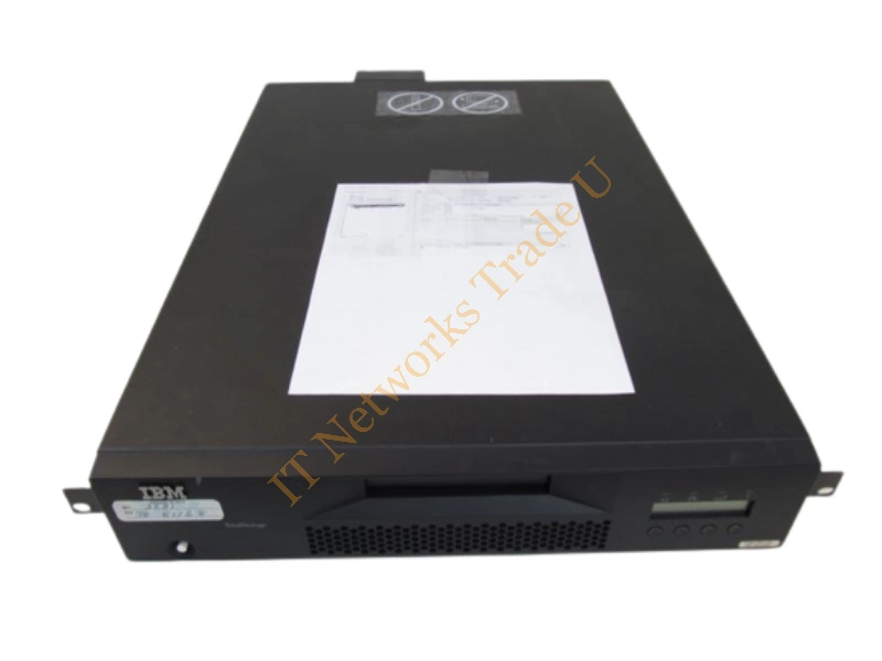 3581-L38 IBM 3.2/6.4TB LTO Ultrium-3 8-Slots SCSI/LVD External 2U Tape Autoloader Tape Drive Storage