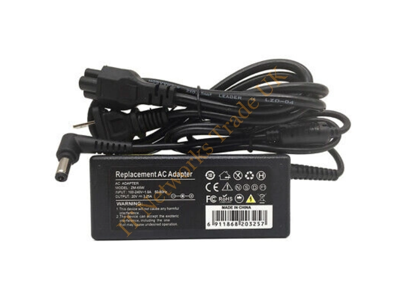 36001809 Lenovo 40-Watts 3-Pin 20V AC Adapter for IdeaPad Power Adapter
