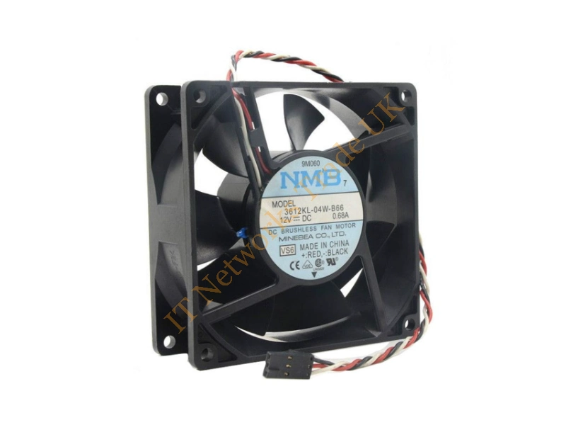 3612KL-04W-B66 Dell 92x32mm 12V 3-Pin DC Brushless Fan for Precision 530 Cooling Fan