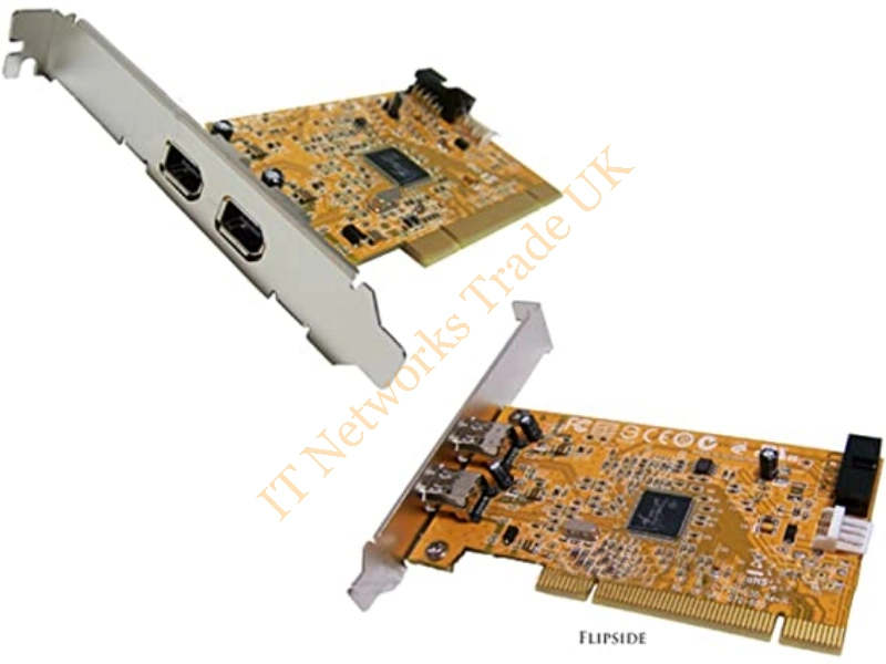 361551-001 HP IEEE 1394 Dual-Port 32Bit PCI Standard Profile Firewire Interface Card Network Adapter