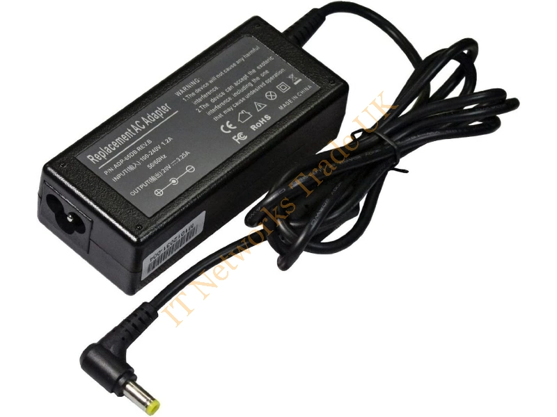 36200402 Lenovo 65-Watts Input 100-240V Output 20V 3.25A for B450 / B460 Power Adapter