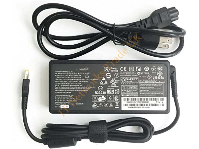 36200605 Lenovo 135-Watts AC Adapter for ThinkPad Power Cable Not Included Power Adapter