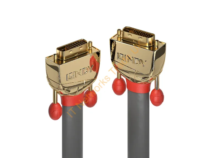 Lindy 36207 15m DVI-D DVI-D Grey DVI cable Video Cable