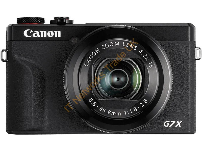 3637C001 - Canon Powershot G7X Mark Iii Compact Camera 20.1 Mp Cmos 5472 X 3648 Pixels Black