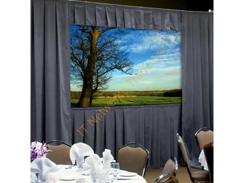 36528P - Da-Lite Fast-Fold Deluxe Drapery Presentation Kits Projection Screen 201" 16:9