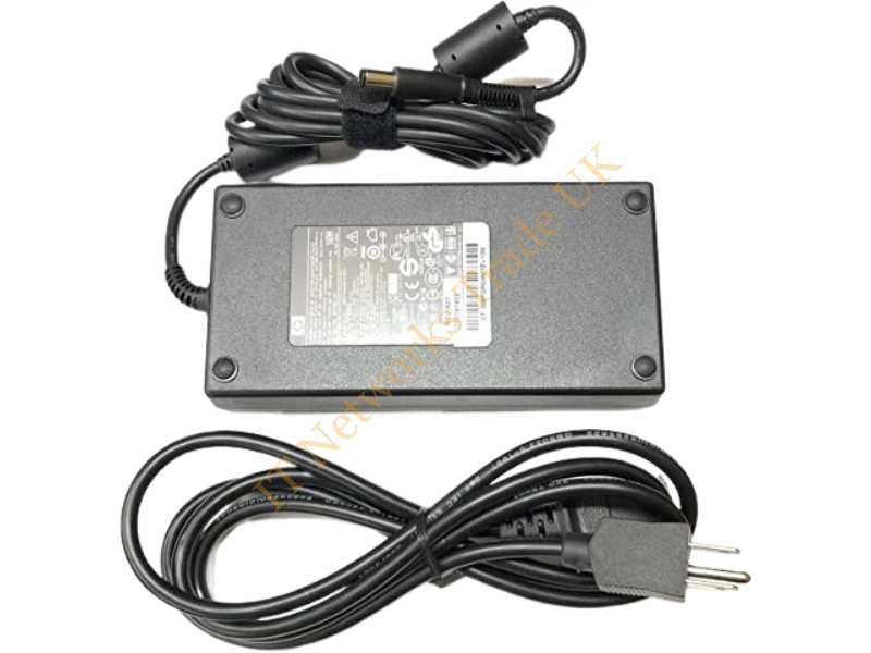 366165-001 HP AC Adapter 180-Watts 100-240VAC 9 .5A 50/60Hz Output 19VDC Power Adapter