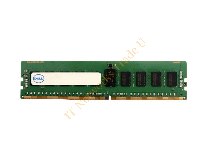 370-ACQV Dell 32GB Kit (4 X 8GB) DDR4-2400MHz PC4-19200 ECC Registered CL17 288-Pin DIMM 1.2V Single Rank Memory Server Memory