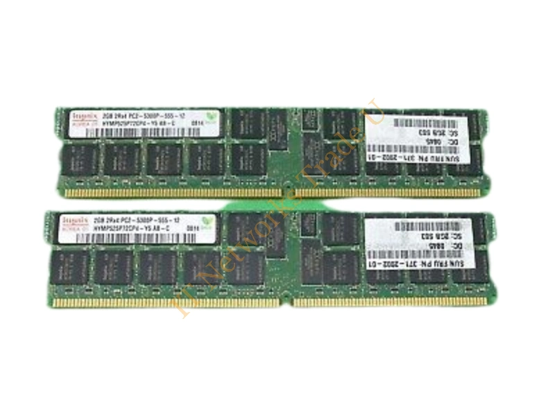 371-2003 Sun 4GB DDR2-667MHz PC2-5300 ECC Registered CL5 240-Pin DIMM Dual Rank Memory for Sun Ultra 40 M2 Workstation Server Memory